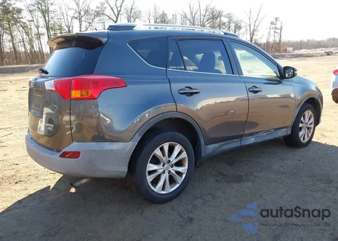 2013 Toyota Rav4 Limited from USA, damaged, VIN JTMDFREVXD5002484